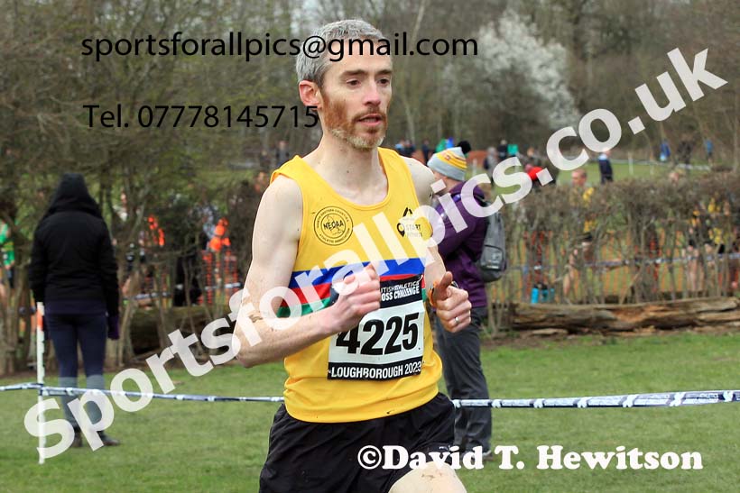 Senior Mens 2023 UK CAU Inter Counties Cross Country Champs, Prestwold Hall, Loughborough. Photo: David T. Hewitson/Sports for All Pics